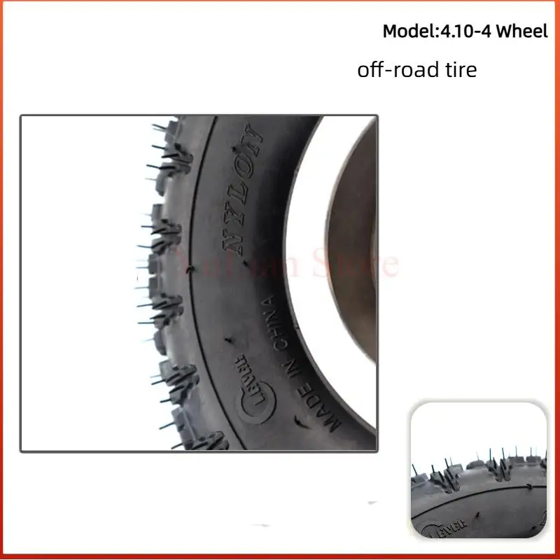 

4.10/3.50-4 tires wheels 3.50 / 4.10 - 4" Inch Wheel Rim Tyre Tire 49cc for Mini Quad Dirt Bike ATV Buggy