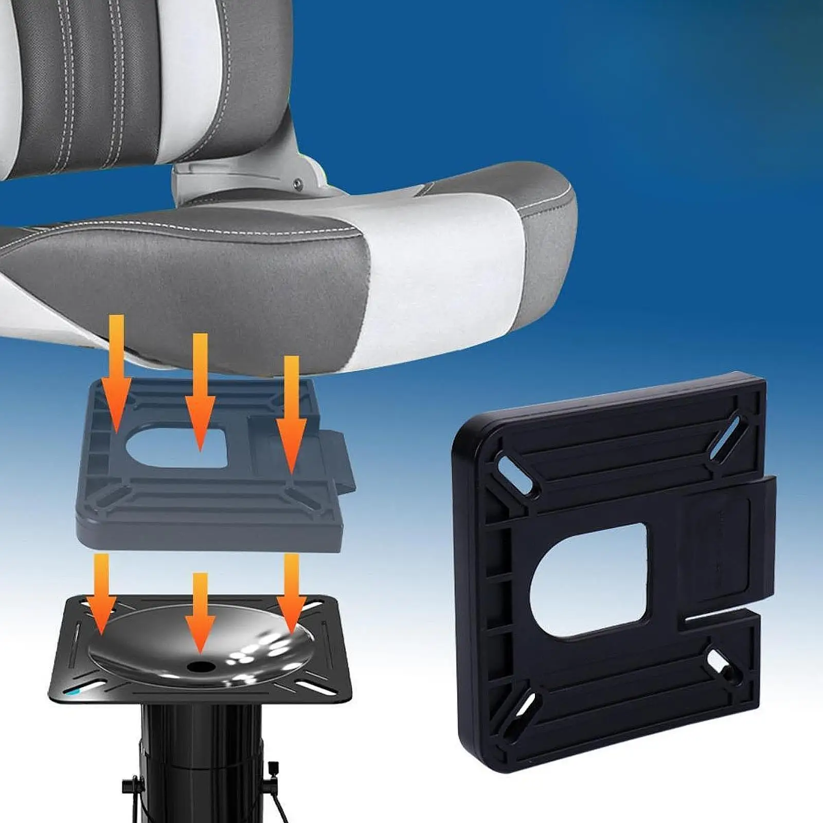 

Основание крепления сиденья лодки Высокопроизводительные запасные части премиум-класса Quick Release