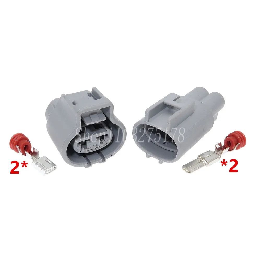 1 Set 2 Pin 176143-2 176143-6 176146-2 176146-6 Electronic Fan Socket Automotive Connector for Toyota Buick Excelle RAV4