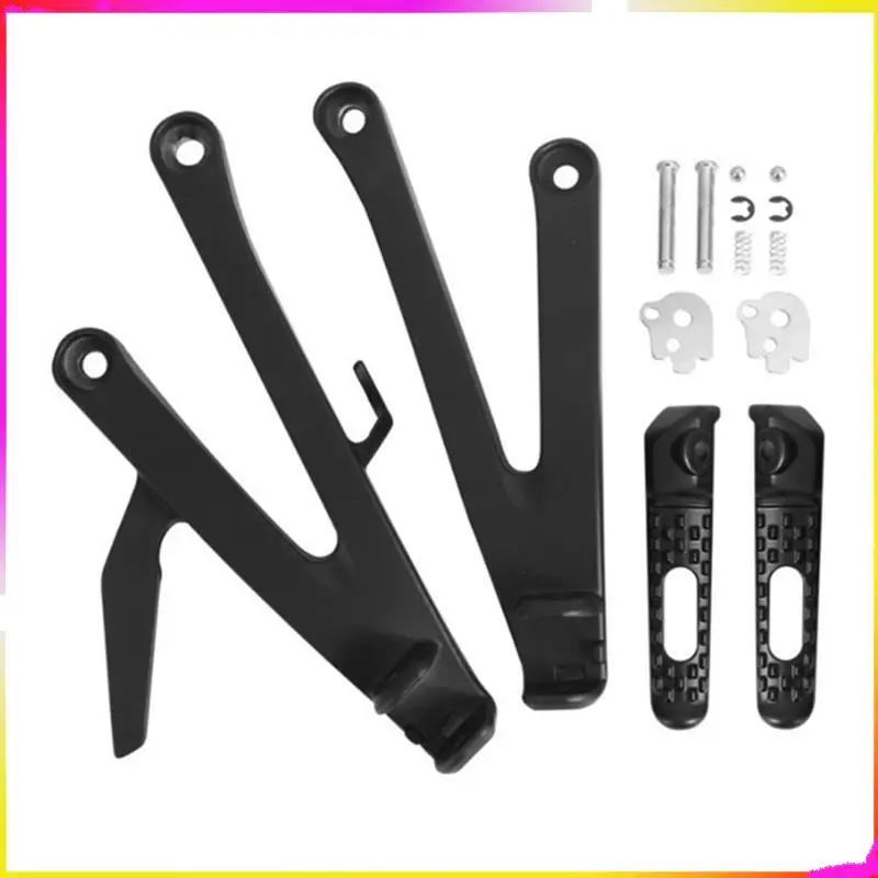 

M04K Motorcycle Accessories Footrest Support Bracket Foot Pegs Brackets For Honda CBR600RR 2007-2018 Rear