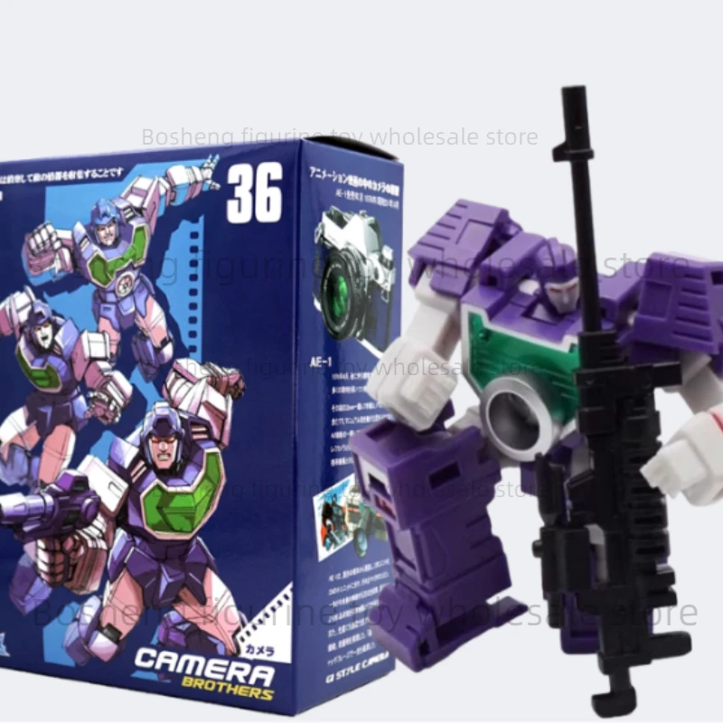 

[IN STOCK] MFT MF-36 Transformed Toys Camera Brothers G1 Model Robots Toy Mini Action Figure Pocket MF36 Toys