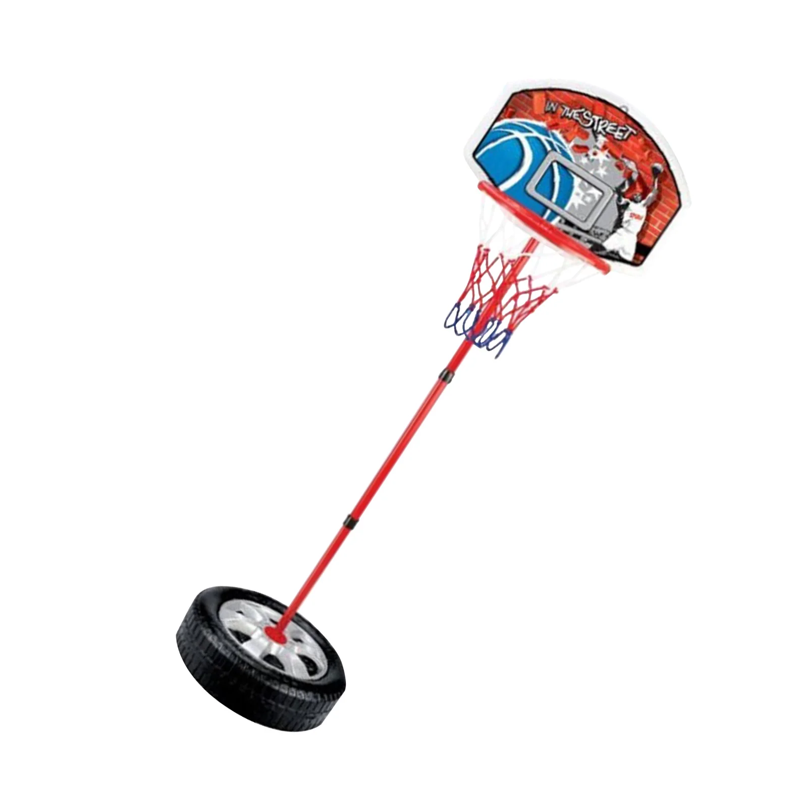 

Adjustable Height Kids Basketball Hoop Indoor And Outdoor Basketball Hoop Stand Set For Toddlers Christmas Birthday Gifts For