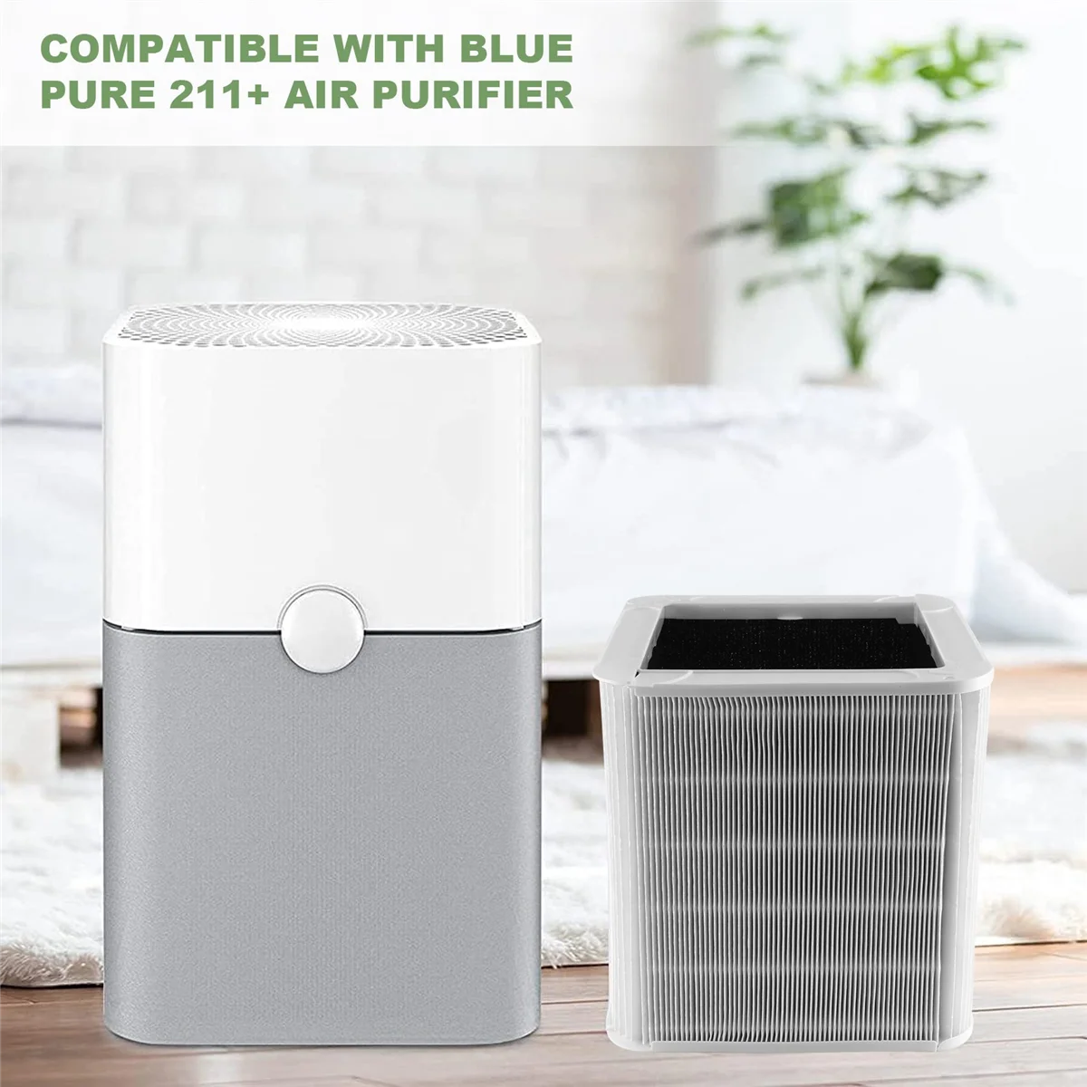 HOT Replacement HEPA Filter for Blueair Blue Pure 211+ Air Purifier Combination of Particle and Carbon Filter Accessories