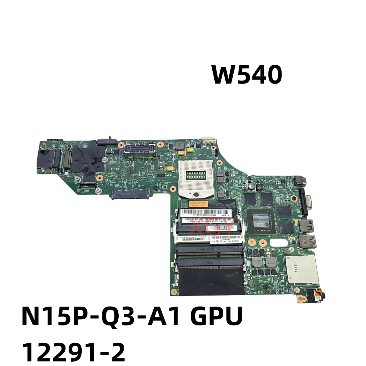 N15P-Q3-A1 GPU 12291-2 48.4LO13.021 Original For Lenovo W540  Laptop Motherboard 100% Test OK