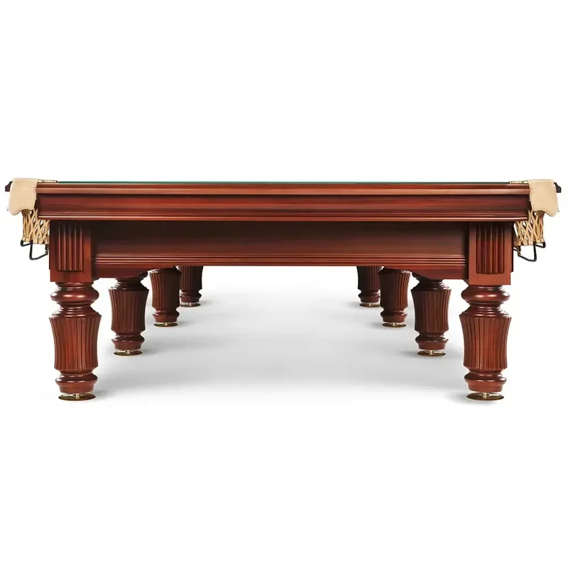 Luxury Modern Home Professional Russian Solid Wood Snooker Billiard Table Customizable
