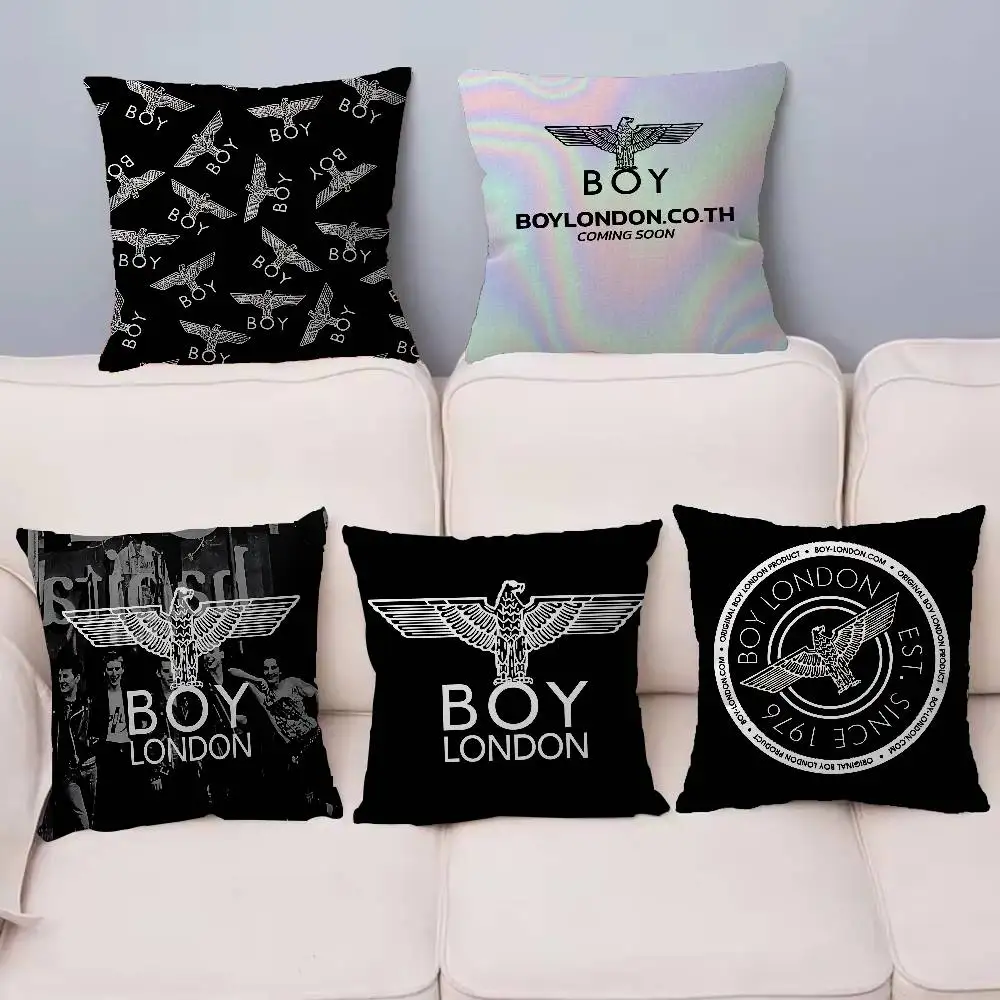 Classic B-Boy L-London Logo Personalized picture text home decorative pillows Household Gifts 45x45cm
