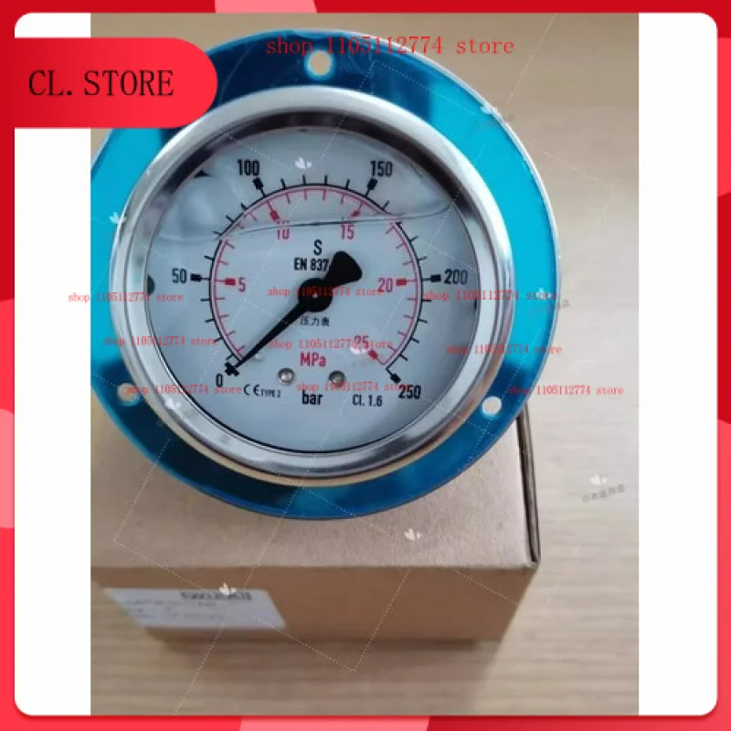 

1PC NEW Mechanical pressure gauge 213.53.063 0-25MPA 0-250bar#W2260H WX