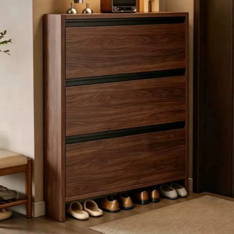 Cupboards Slim Shoes Cabinets Outdoor Book Shelf Wood Closed Shoes Cabinets Spinning Organizer Schuhschrank Furniture Home