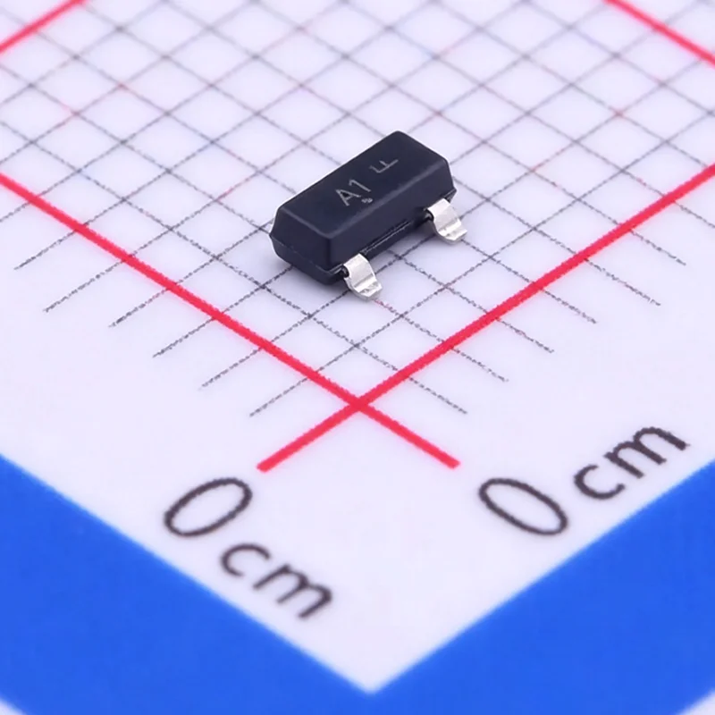 100PCS/LOT SBAW56LT1G marking A1 Diode Array 1 Pair Common Anode 70 V 200mA (DC) Surface Mount TO-236-3, SC-59, SOT-23-3