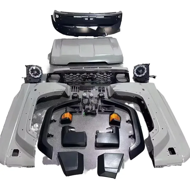 

Maictop Hot Sell Auto Parts Upgrade Body Kit Facelift to 2024 Model Upgrade Kit for Land Cruiser 70 Series LC79