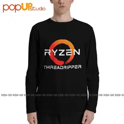 Amd Ryzen Threadripper Long Sleeve T-Shirts T-shirt Tee New Unisex Hipster Streetwear