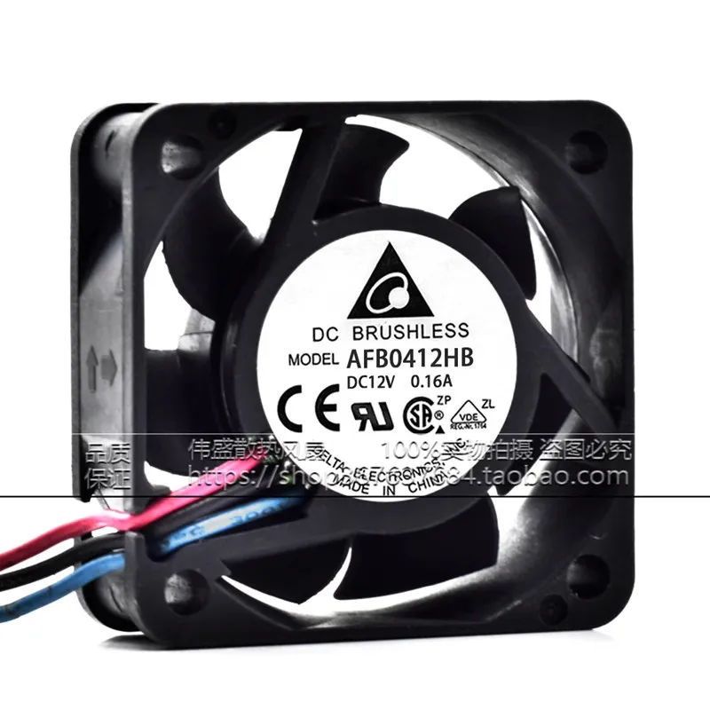 Original AFB0412HB 4CM 40 * 40 * 15MM 12V 0.16A Dual Ball Case Power Cooling Fan