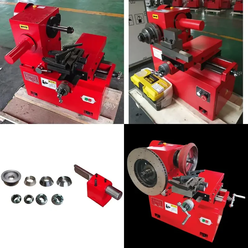 HCY PROMILL High-Speed C9335A Horizontal Brake Disc Drum Lathe Machine 380/220V Optional Voltage