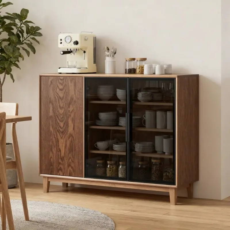 High quality modern home furniture simple console cabinet sideboard home bar living room farmhouse dining kitchen 4