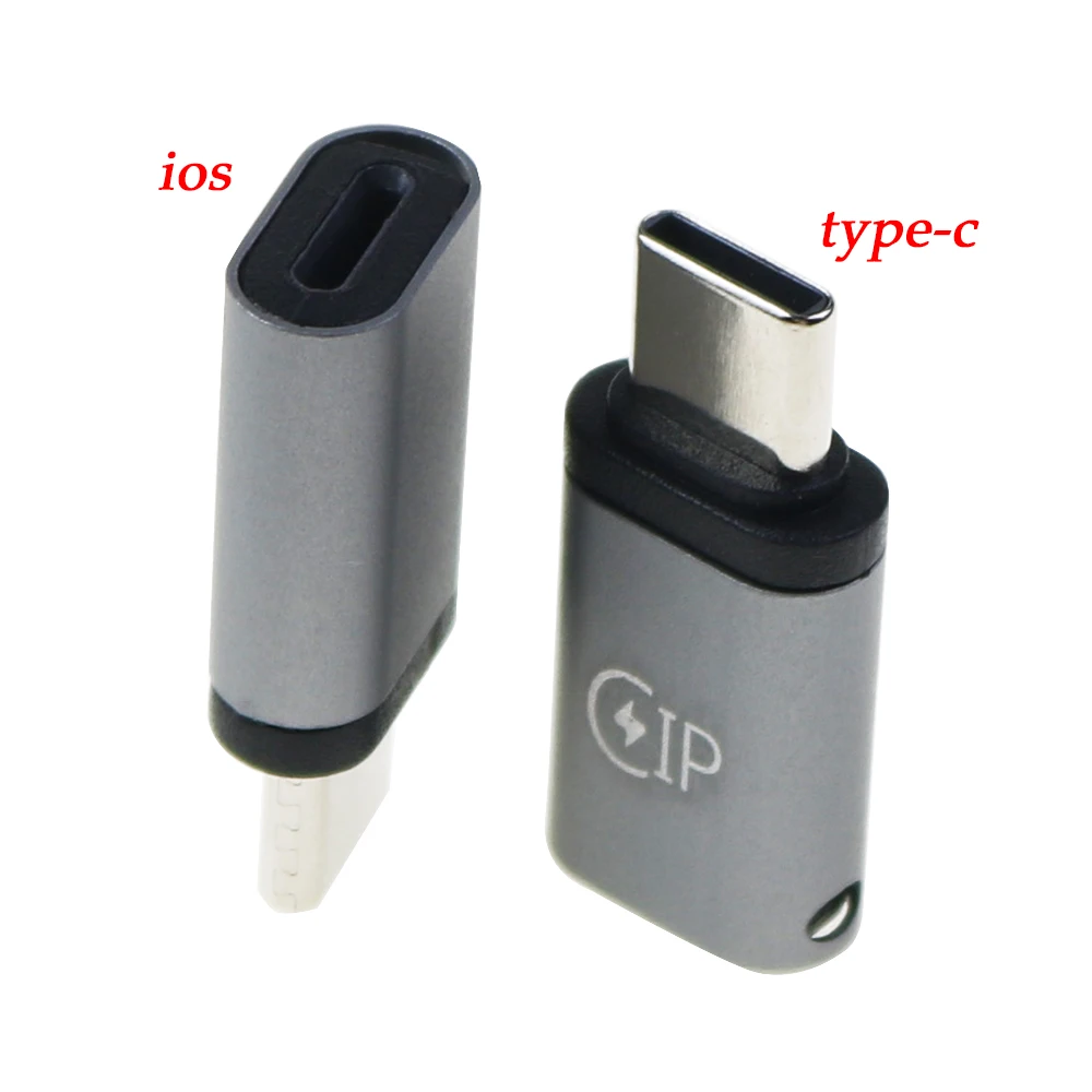 1 Stück geeignet für Apple zu Typ C Ladekabel Konverter Type zu Apple Adapter Beleuchtung weiblich
