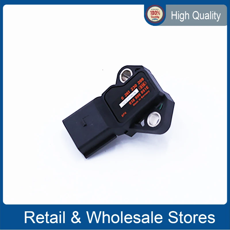 

INTAKE MANIFOLD PRESSURE SENSOR MAP 0261230209 038906051E for 09-16 A4 2.0T 0 261 230 209 038 906 051 E 038 906 051E