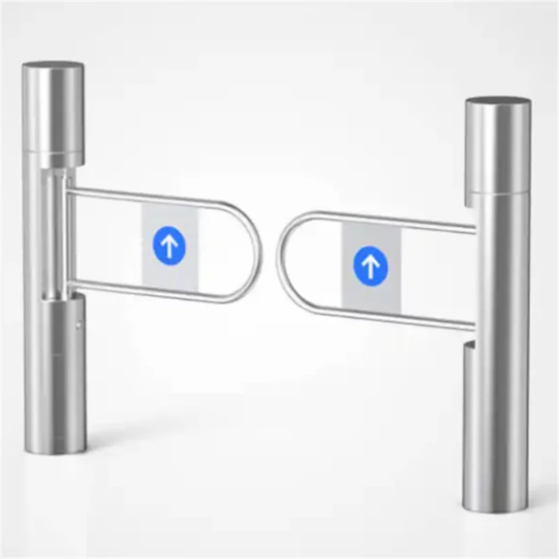 Cylinder Sensitive Oneway Automatic Gate Opening Machine Mechanical Swing Gate For Retail Stores Supermarkets Store Swing Gate