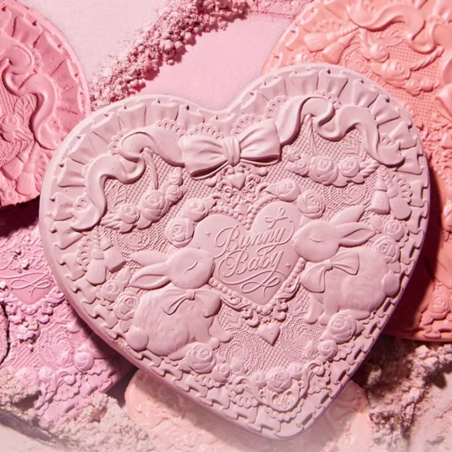 Poudre de fard à joues Flowerknows Garden Rose Blush pour les joues, maquillage sans cruauté - Modeler, Contour du visage pour un fini mat naturel