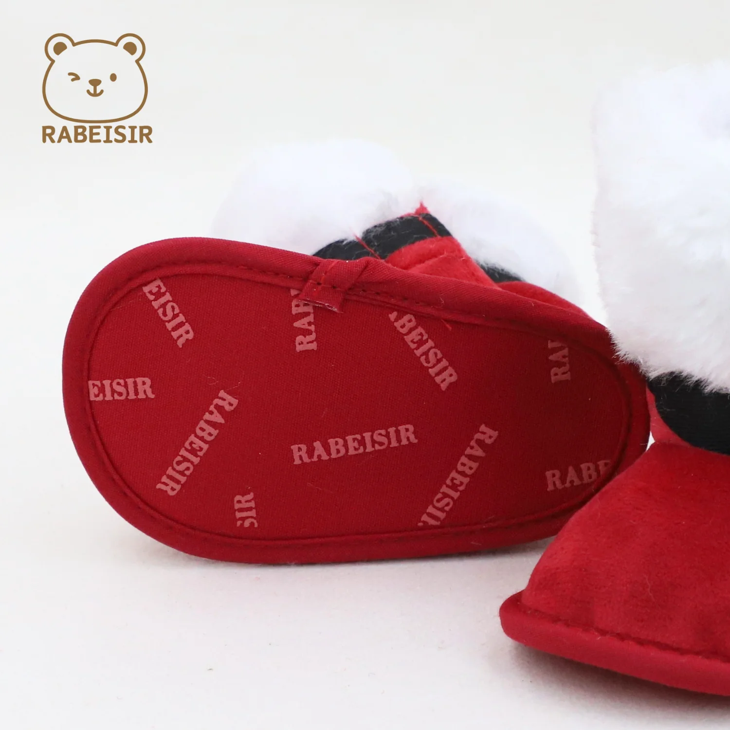 أحذية عيد الميلاد للأطفال للخريف والشتاء، أحذية مشي للأطفال دافئة ومريحة، أحذية ثلج للأطفال بعمر 0-1 ونصف سنة #5