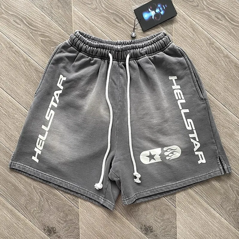 Cotton Washing Series Sports Flame Shorts Casual Sports Herren- und Damenwaschshorts – Detail 36