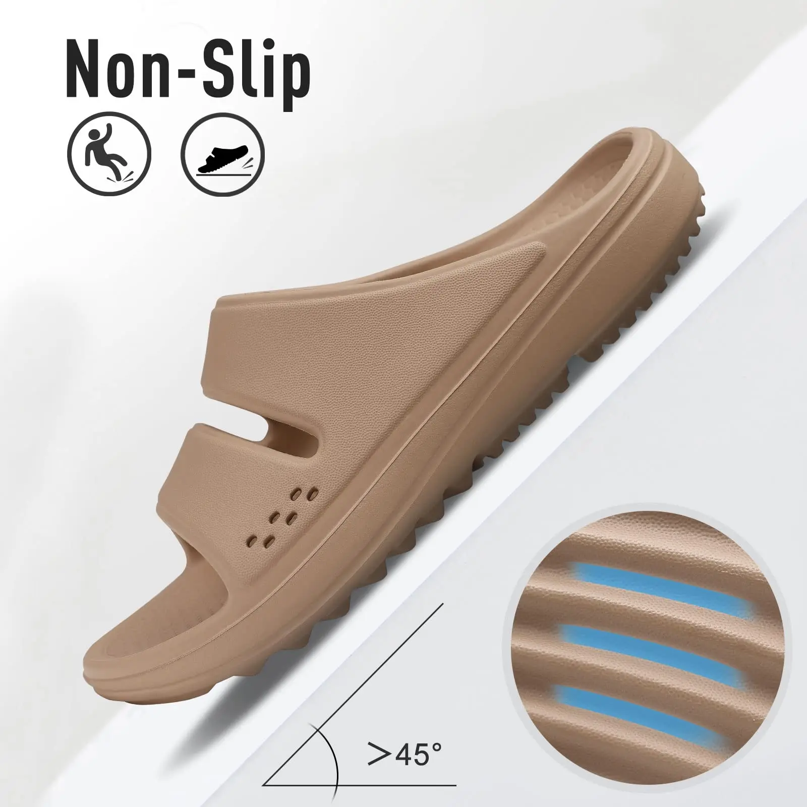 Asgard Summer Orthopedic Sandals For Women Thick Sole Casual Recovery Slides With Arch Support Soft Cloud Slippers Bath Slippers image 3