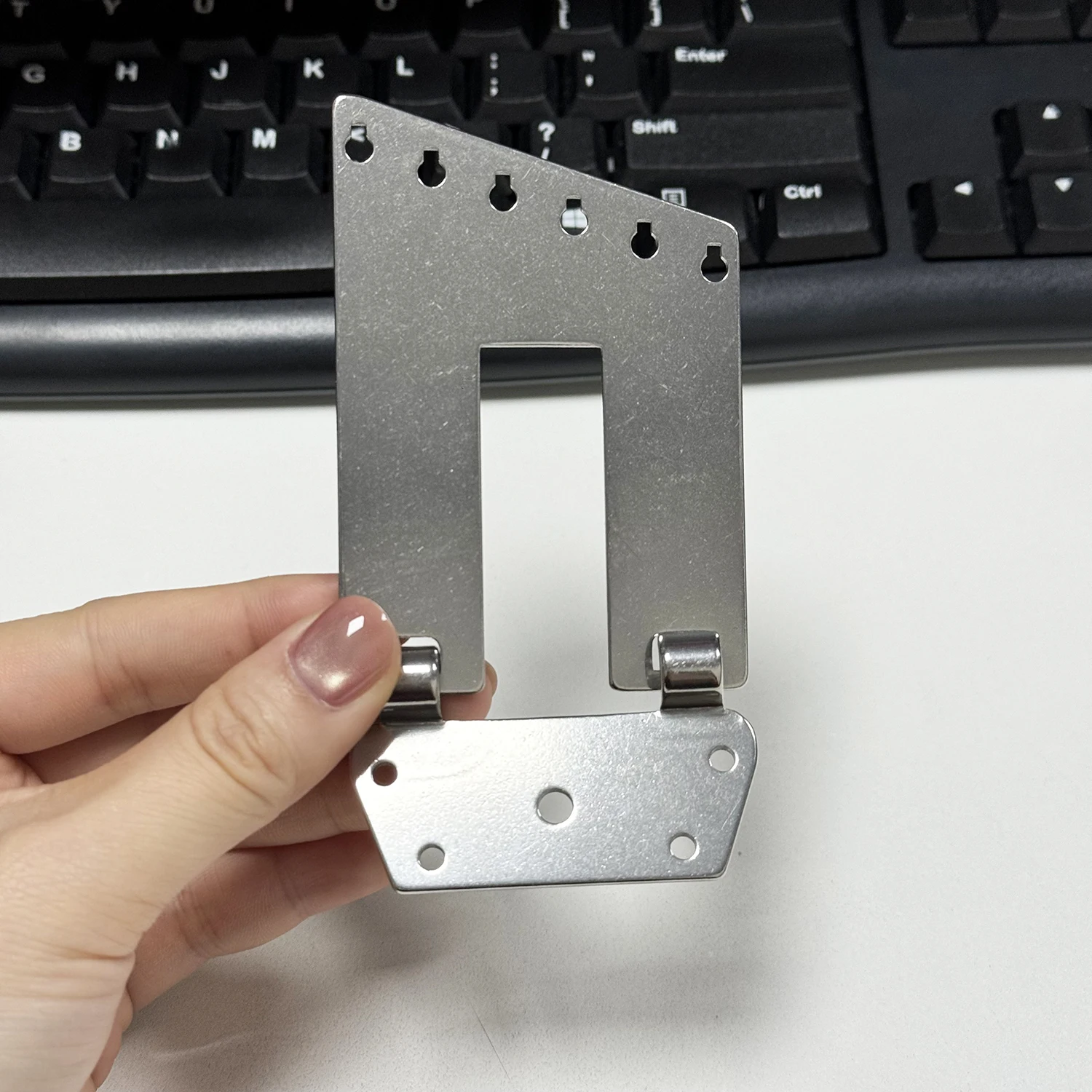 6-string Trapeze Tailpiece Reinforced For Rickenbacker Thicker Bracket Without Bolt
