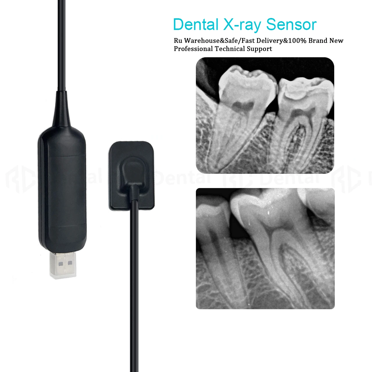 Dental Sensor DynImage X ray Sensor Digital Intraoral System Intra-Oral with Software 3m Cable Clear Image