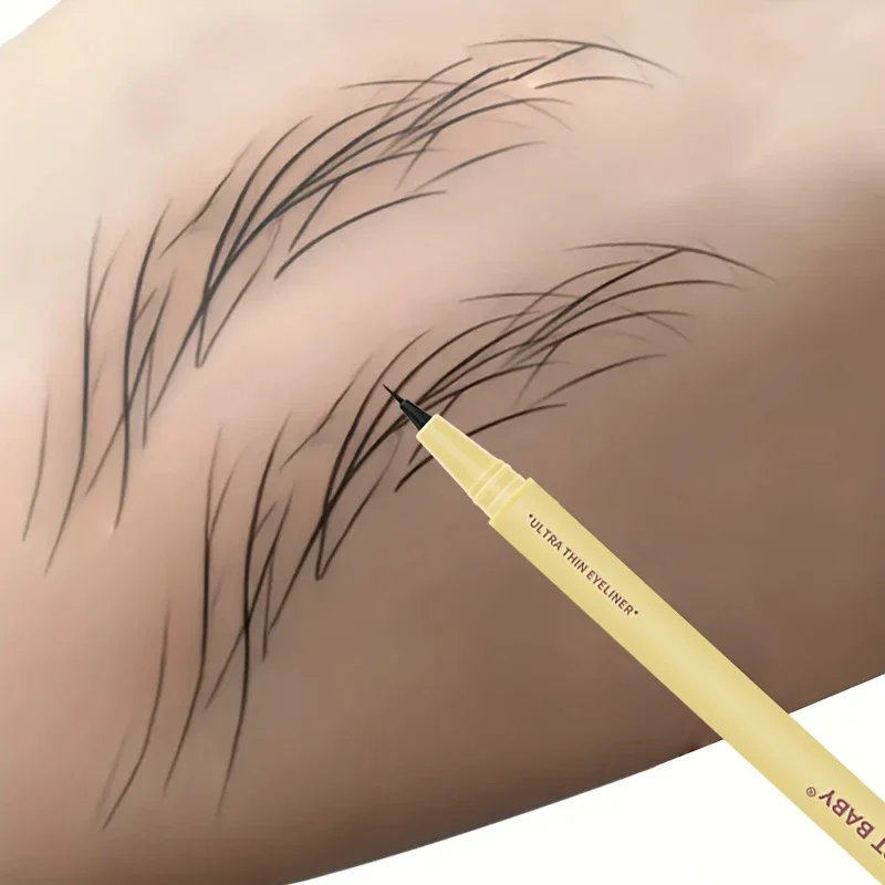 Waterproof Sweat-Proof Eyebrow Pencil - Smudge Proof, Long Lasting, Ultra Fine Tip, Natural Hair Strokes, Easy to Apply