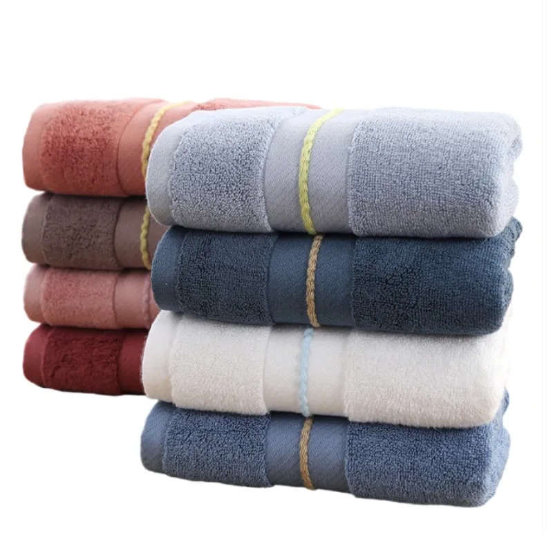 Luxury Thick Bamboo Fiber Towel Set for Adults - 1/2/6pcs Bath Face Towels 34x74cm/70x140cm Eco-Friendly Home Bathroom Towels