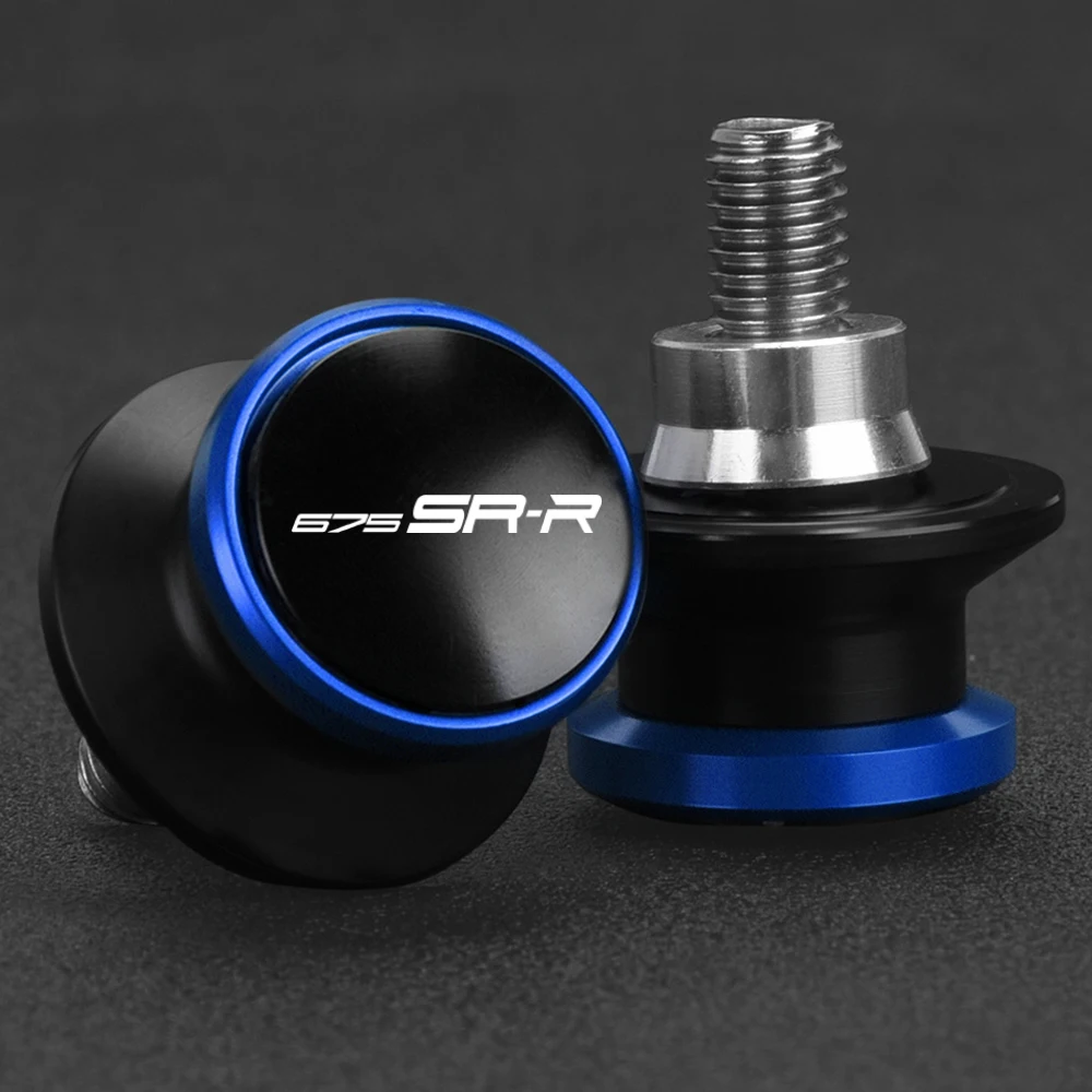 Für CFMOTO CF MOTO 675SRR 675 SR-R 675 SRR 675 2024 2025 Motorräder Zubehör 10 MM Schwinge Spulen Hinten Ständer schrauben Sliders