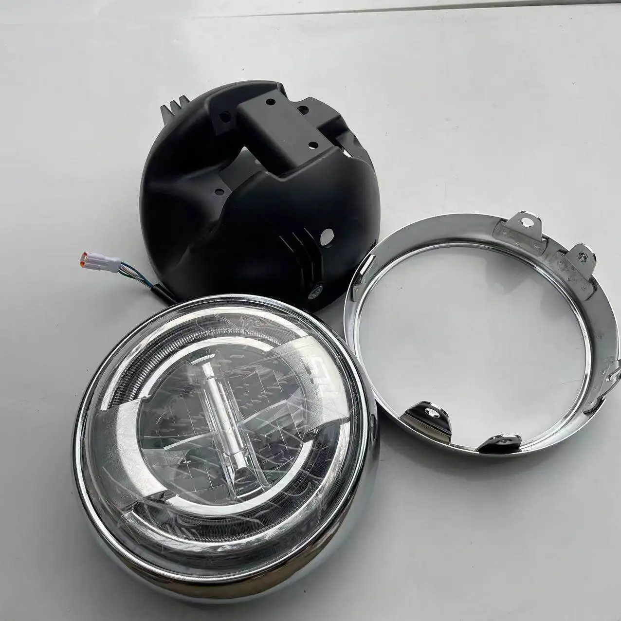 125 headlights monkey monkey motorcycle headlights, assembly, headlight shell, headlight brim