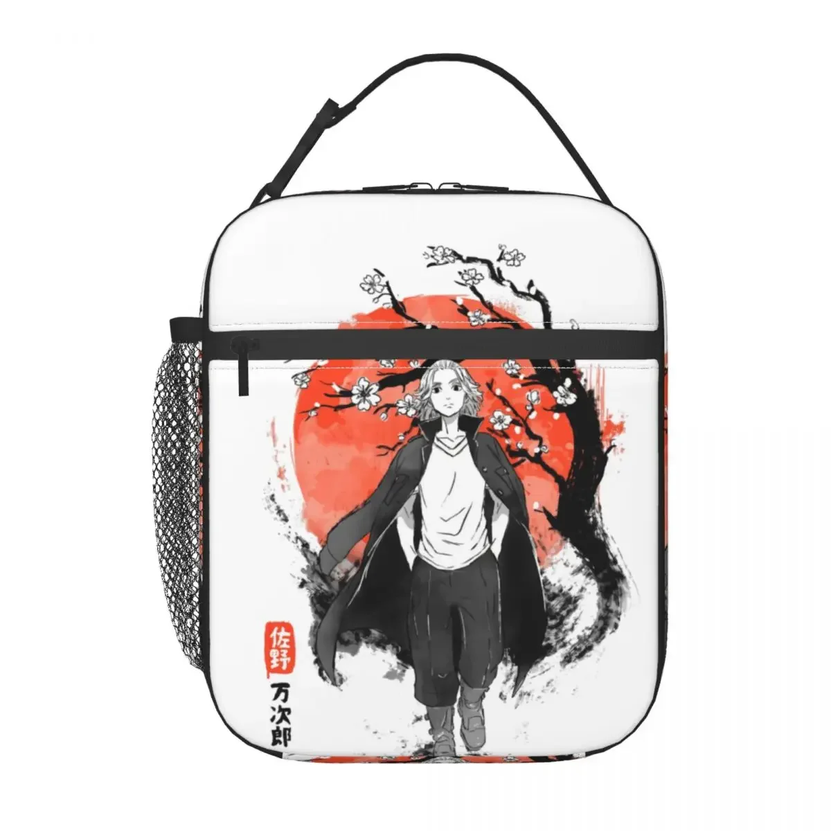 Tokyo Revengers Portable Lunch Box Leakproof Manga Anime Manjiro Sano Mikey Cooler Thermal Food Insulated Lunch Bag Kids School