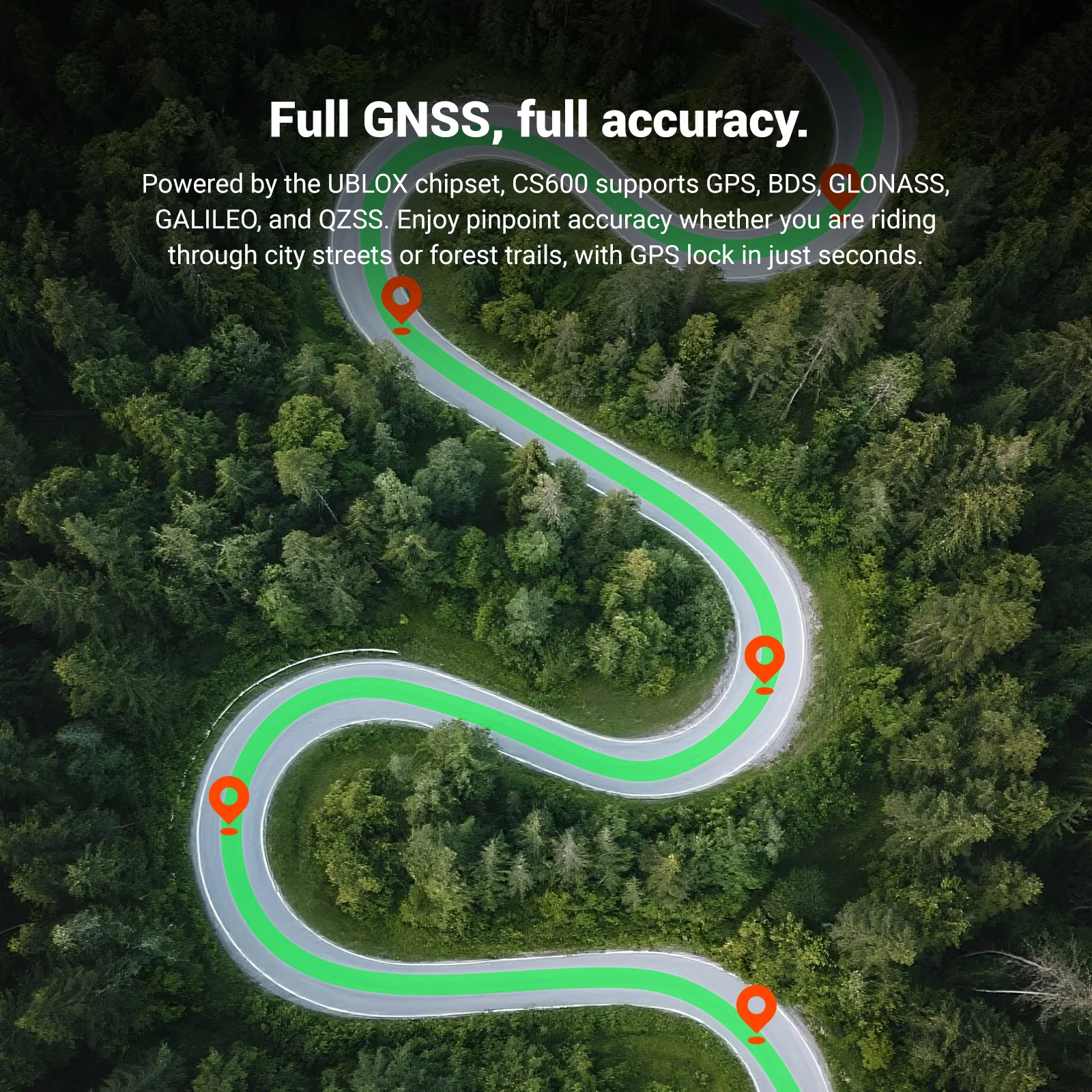 คอมพิวเตอร์จักรยาน Coospo CS60 - Cycling Computer Gps Wireless Color Screen บทวิจารณ์และราคา