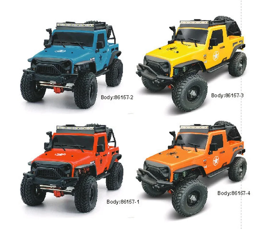 1: 10 Rgt Ruitai Ex86100 Pro Off-road Climbing Vehicle Four-wheel Drive Electric Remote Control Car Rc Simulation Model Toy