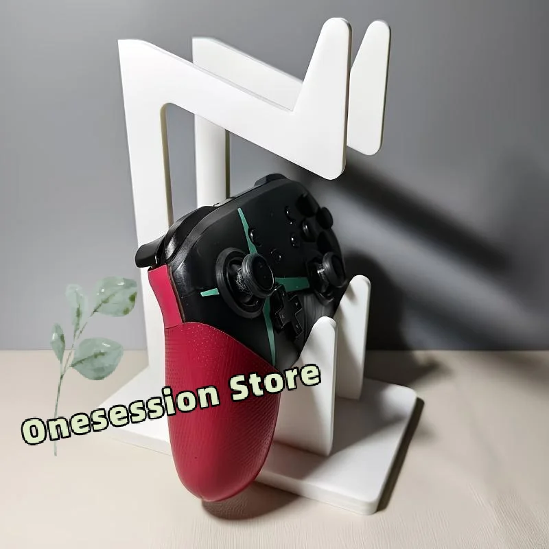 Dual-layer Wireless Game Controller Stand Waterproof Desktop Storage Holder for   Gaming Desk Accessories