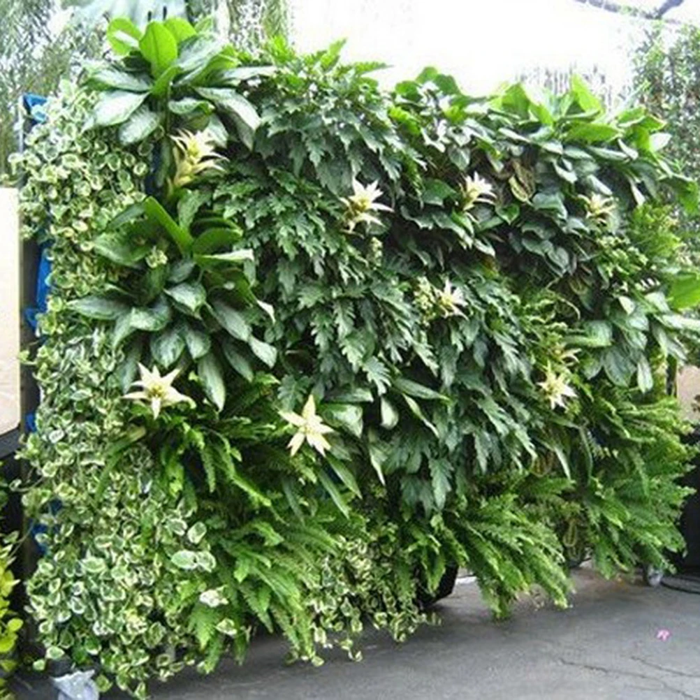 

Мешок для посадки из нетканого фетра, настенный подвесной садовый горшок, вертикальный мешок для выращивания суккулентов на открытом воздухе, в помещении, на балконе