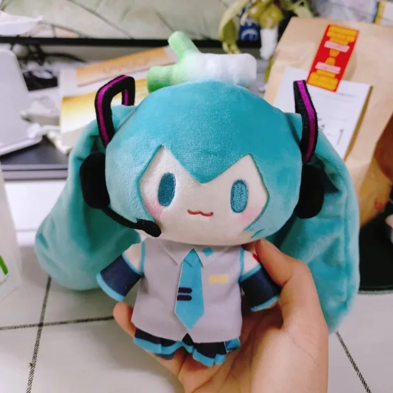 Hatsune Miku Fufu Dingbao Series peluche bambola Anime periferiche peluche cuscino bambola decorativa come regalo di compleanno di natale Girlfiend