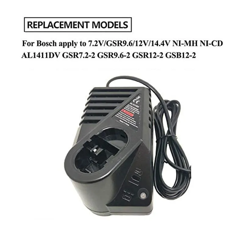 NI-MH NI-CD Battery Charger For Bosch 7.2V 9.6V 12V 14.4V Battery GSR7.2 GSR9.6 GSR12 GSR14.4 Electrical Tool