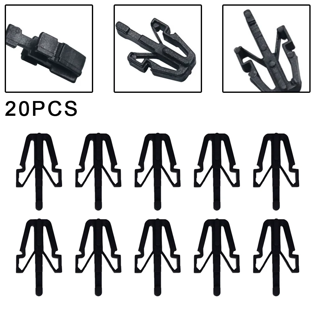 20 Pcs/bag Front Grille Clip Fastener Clips Car Accessoreis Fit For Isuzu Pickup KB TF D-Max For Holden Rodeo For Vauxhall