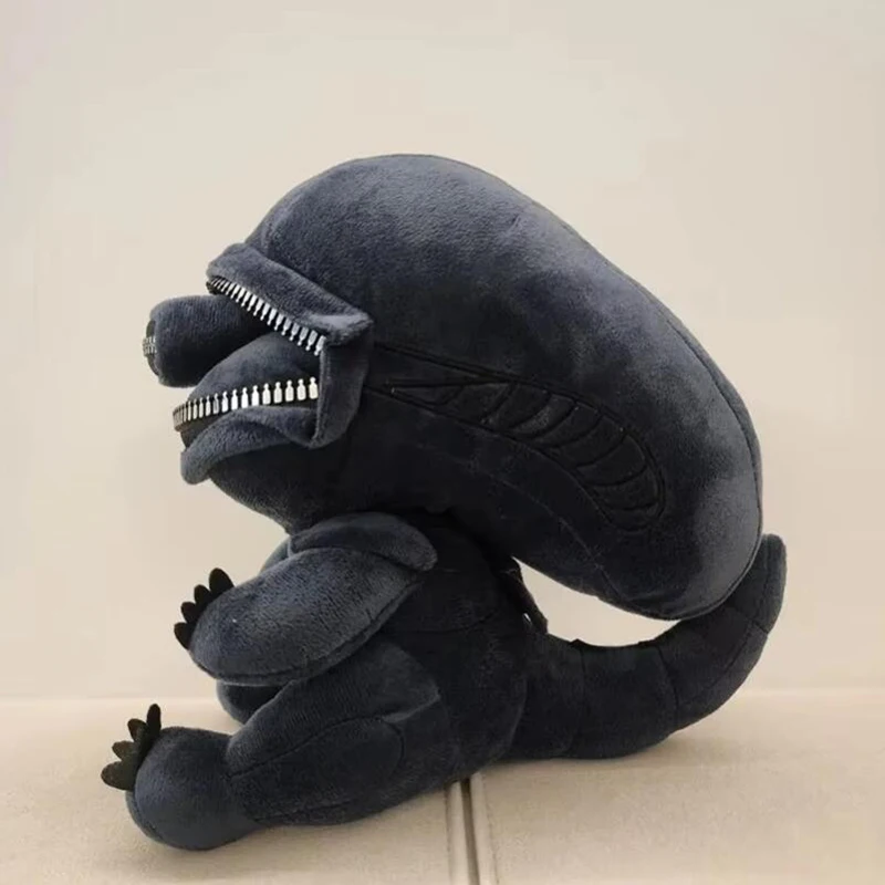 Alien Xenomorph Knuffel Cartoon Zacht 50cm Facehugger Gevulde Pop Speelgoed 115cm Borstburster Plushie Halloween Gift Decor Gift