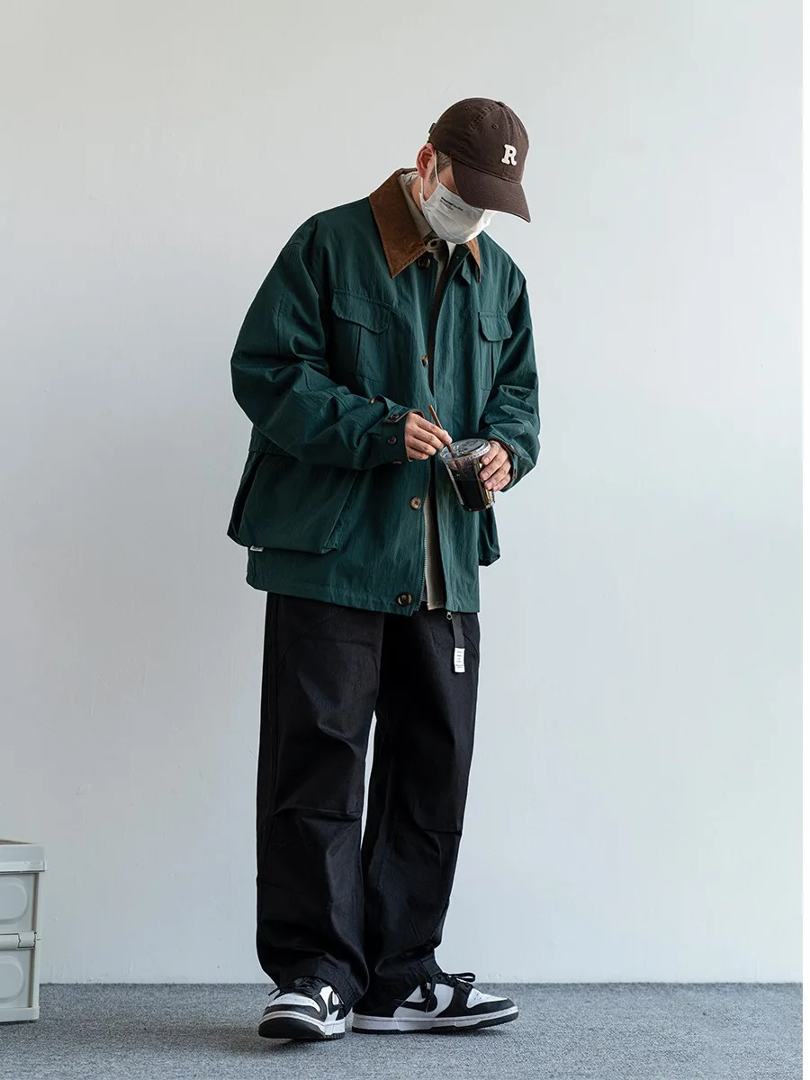 Mens Jacket Coat Ra… - image