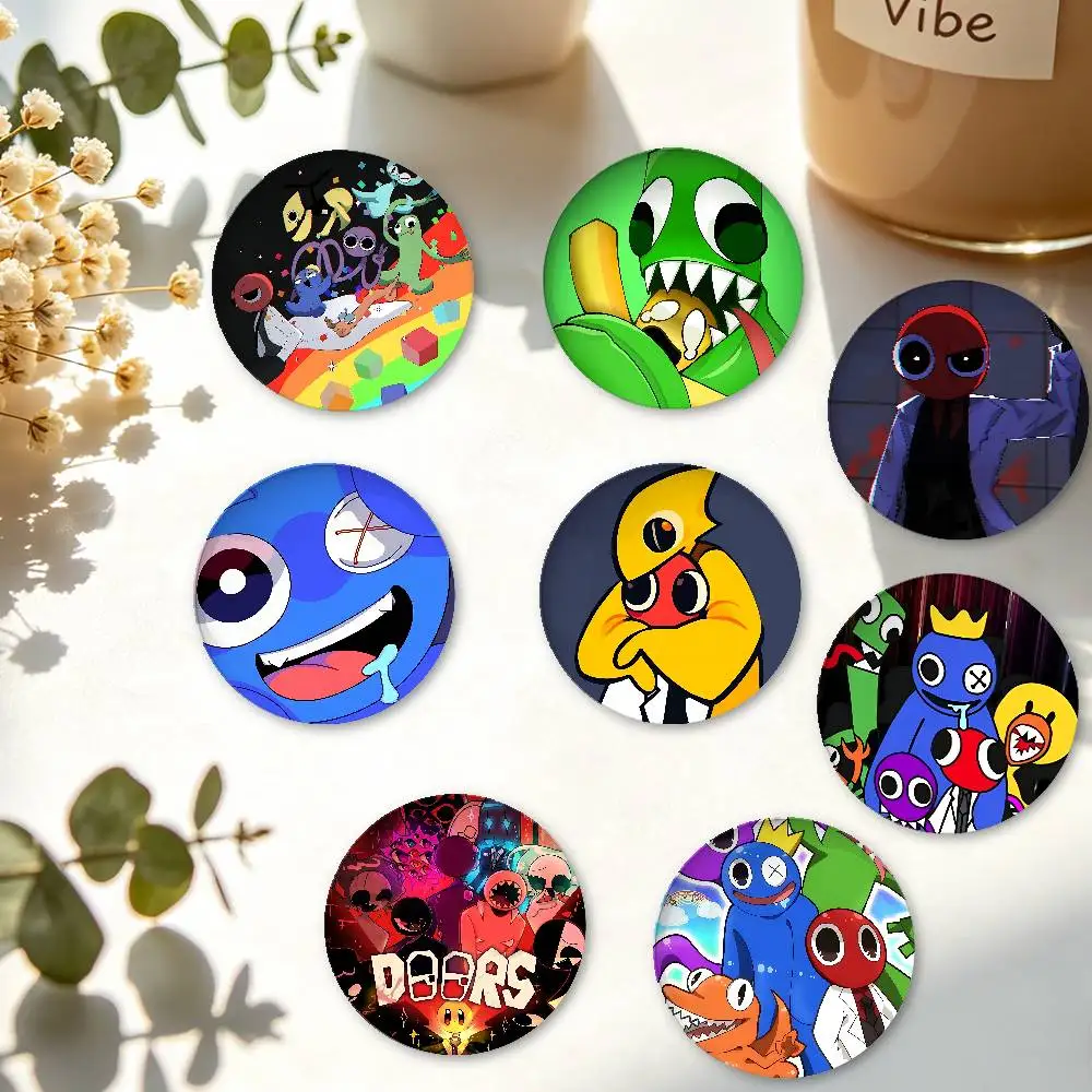 Lustige R-Rainbow F-Friends Abzeichen, kreative Anstecknadeln aus Weißblech, Brosche mit kreativen Zitaten, Abzeichen für Kleidung, Geschenk für Kinder und Freunde