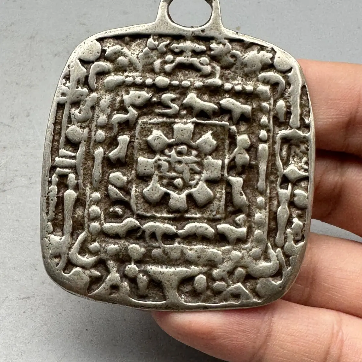 Tibet Tibetan Eight Trigrams and Nine Palaces plaque Talisman Statue Home Garden Decoration Fengshui Figurines Ornaments Crafts