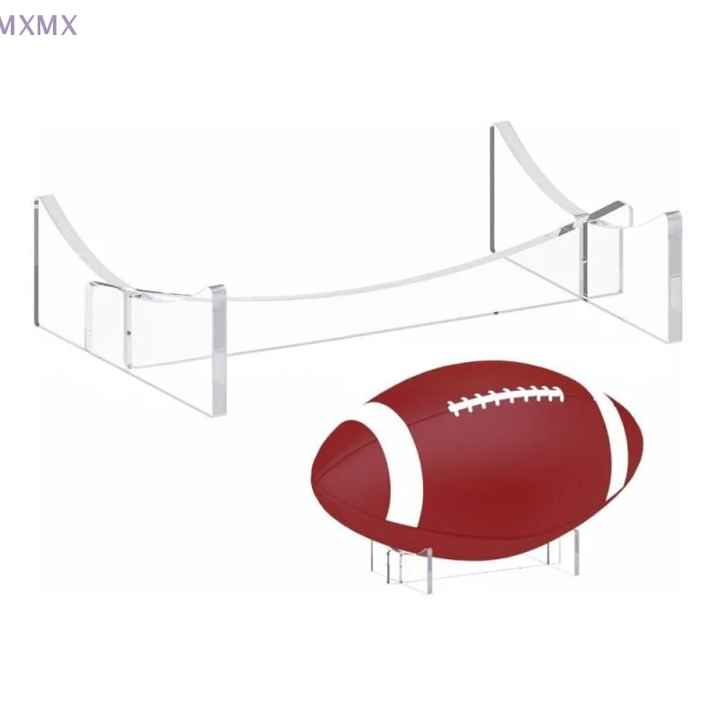 Présentoirs de ballons en acrylique, 1/2 pièces, support de rangement pour Rugby, Football, basket-ball, volley-Ball, support de Collection de Souvenirs de bureau