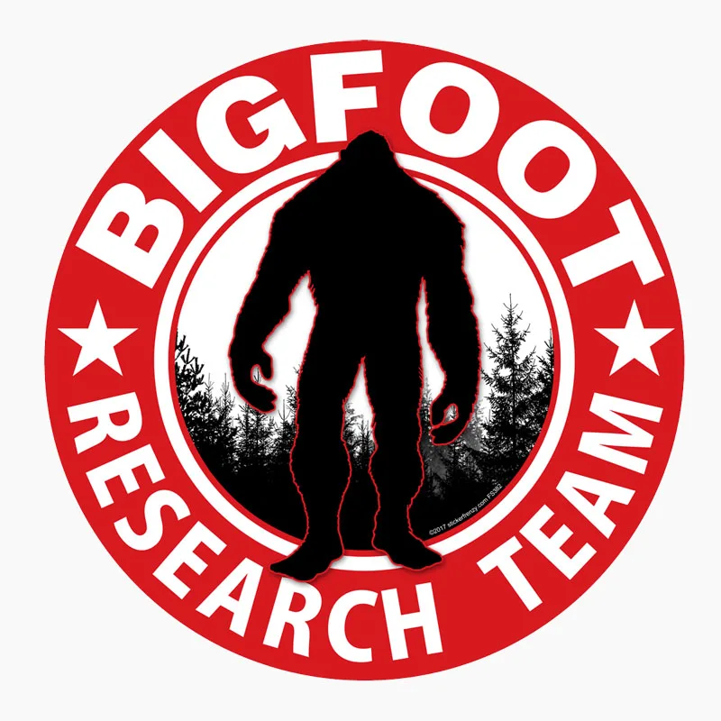 California Bigfoot Stickers Sign Vinyl Motorcycle Trunk Helmet Laptop Skateboard Mug Decals