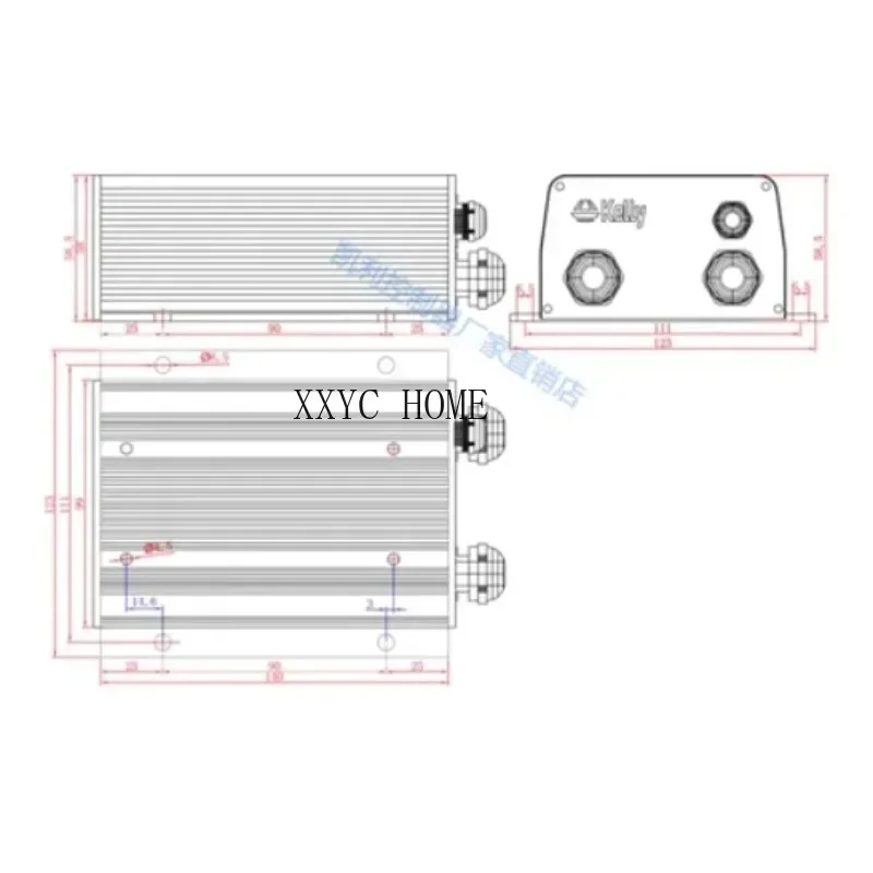 Hot Sale Kelly KLS7230S Motor Controller with TFT Display Speedometer for QS 3000w Motor