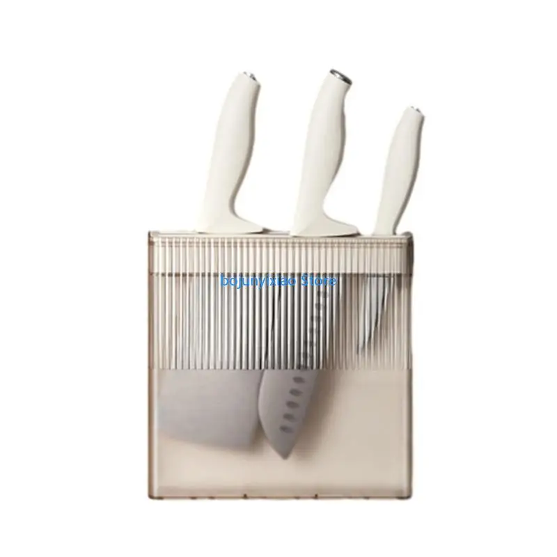 

900B Multi-Purpose Wall-mounted Knife Rack Shelf Organiser Draining Knife Holder