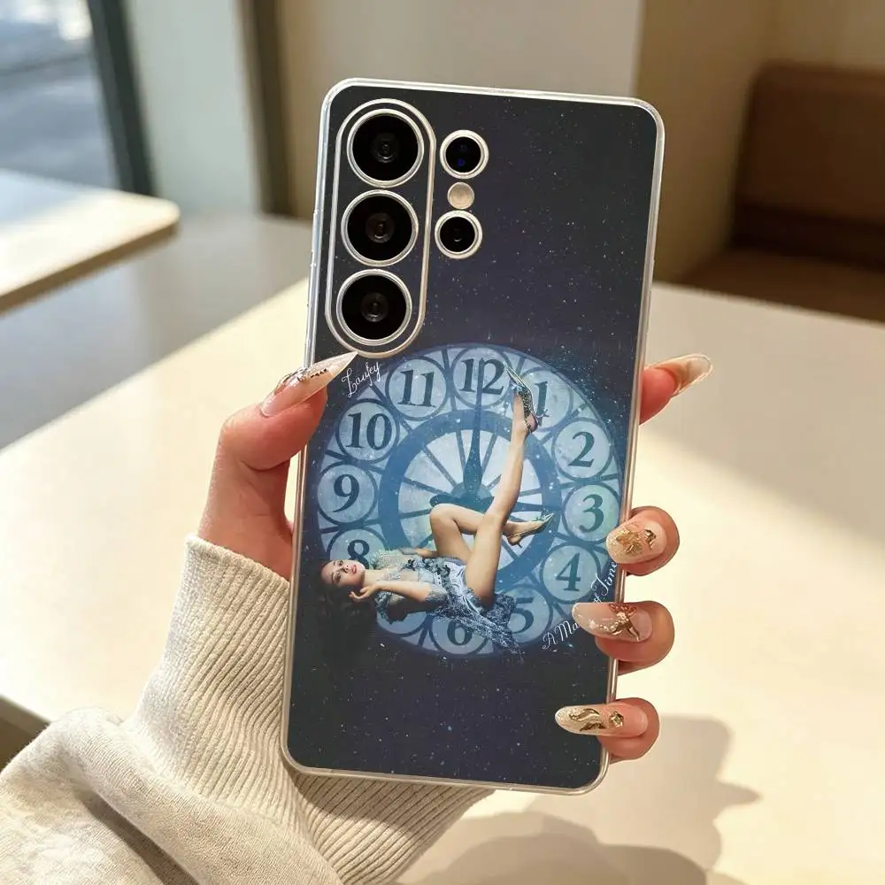 A Matter Of Time singer laufey Phone Case For Samsung S25,S24,S21,S22,S23,S30,Ultra,S20,Plus,Fe Transparent Cover
