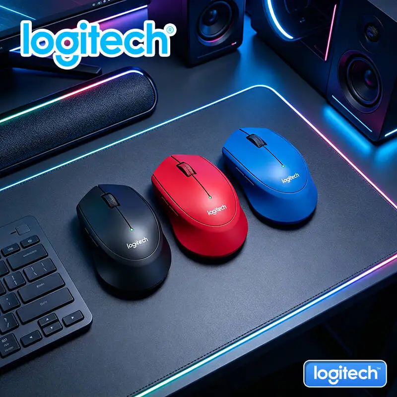 Ratón Inalámbrico Logitech M280 con Batería de Larga Duración para Viajes y Oficina en Casa M280 Logitech M280/M330/M100R