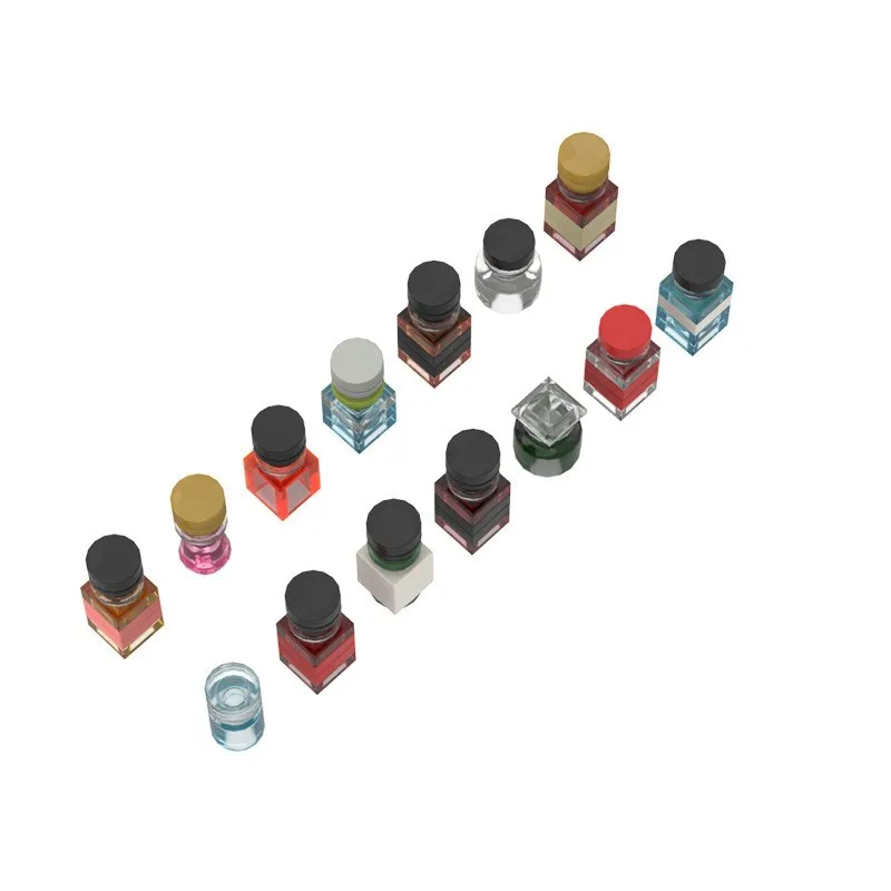 창의적인 MOC 도시 캐릭터 장면 액세서리 블록 컬러 향수 와인 병 모델 장난감 DIY 퍼즐 어린이 휴일 선물